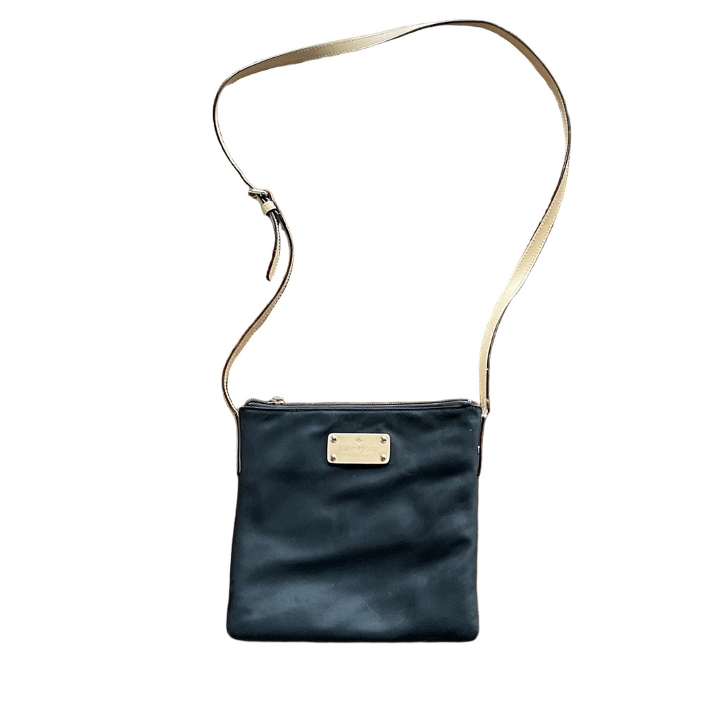 Kate Spade Black and Tan Shoulder Bag